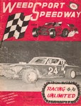 Programme cover of Weedsport Speedway, 10/08/1975