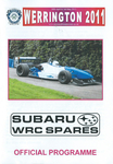 Programme cover of Werrington Park Hill Climb, 01/05/2011