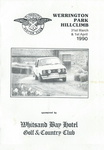 Programme cover of Werrington Park Hill Climb, 01/04/1990