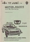 Programme cover of Woudrichem, 17/06/1978
