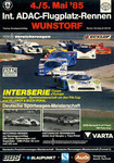 Programme cover of Wunstorf Air Base, 05/05/1985