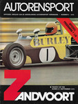 Programme cover of Zandvoort, 07/09/1975