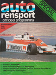 Programme cover of Zandvoort, 16/04/1979