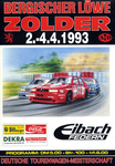 Programme cover of Zolder, 04/04/1993